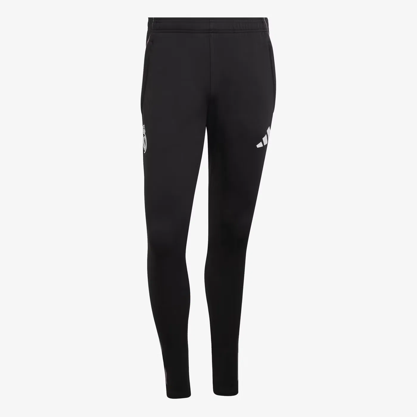Штаны тренировочные футбольные Real Madrid Tiro 25 Adidas, черный