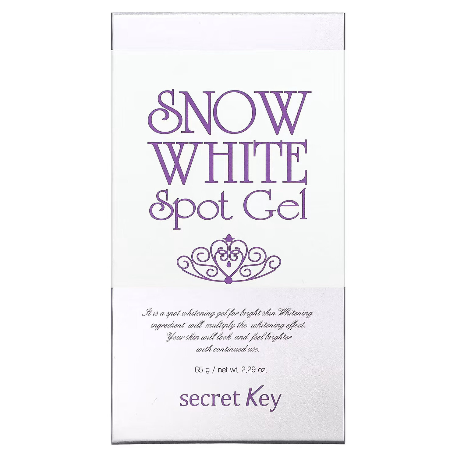 Secret Key, Snow White, точечный гель, 65 г (2,29 унции) — фото 3
