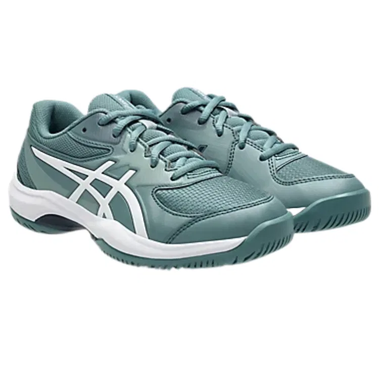 Детские тренировочные кроссовки ASICS, Цвет Mist Blue Green/White — фото 4