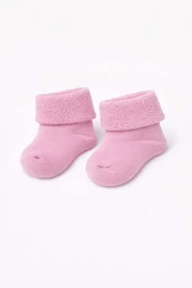 Детские носки для девочек махровые комплект 4 шт Pink Mix Bony Socks, Pink — фото 2