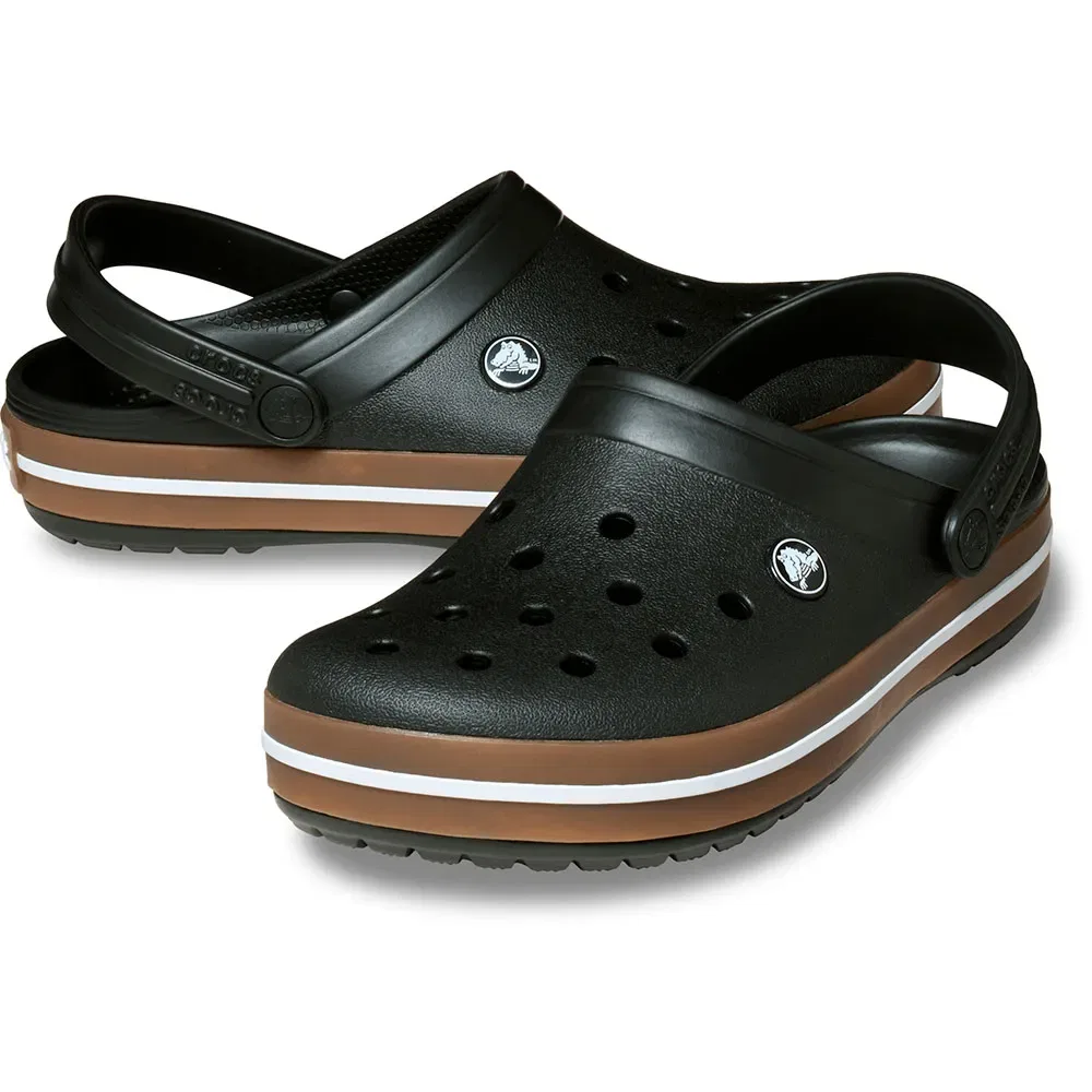 Сабо Crocs Crocband из резины, черный — фото 3