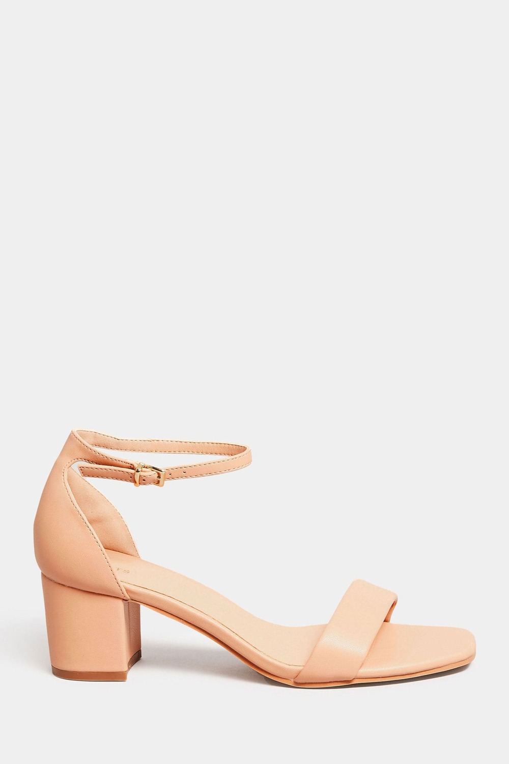 

Босоножки на блочном каблуке из искусственной кожи Long Tall Sally