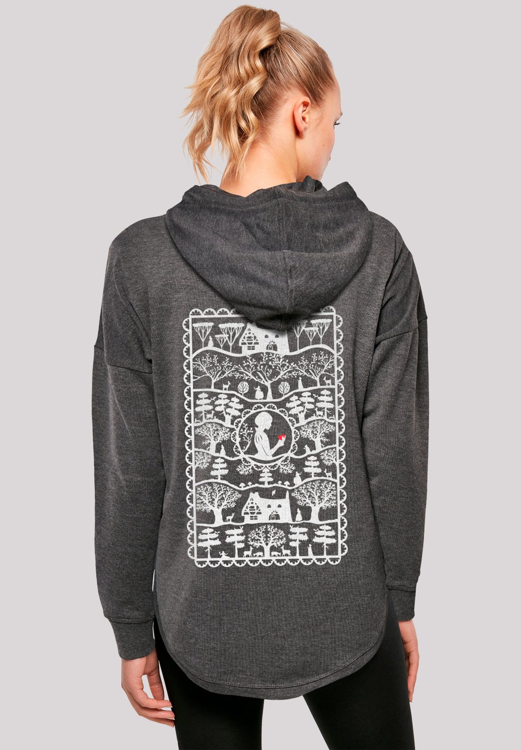 

Топ с длинными рукавами SCHNEEWITTCHEN DISNEY - Hoodie F4NT4STIC, темно-серый