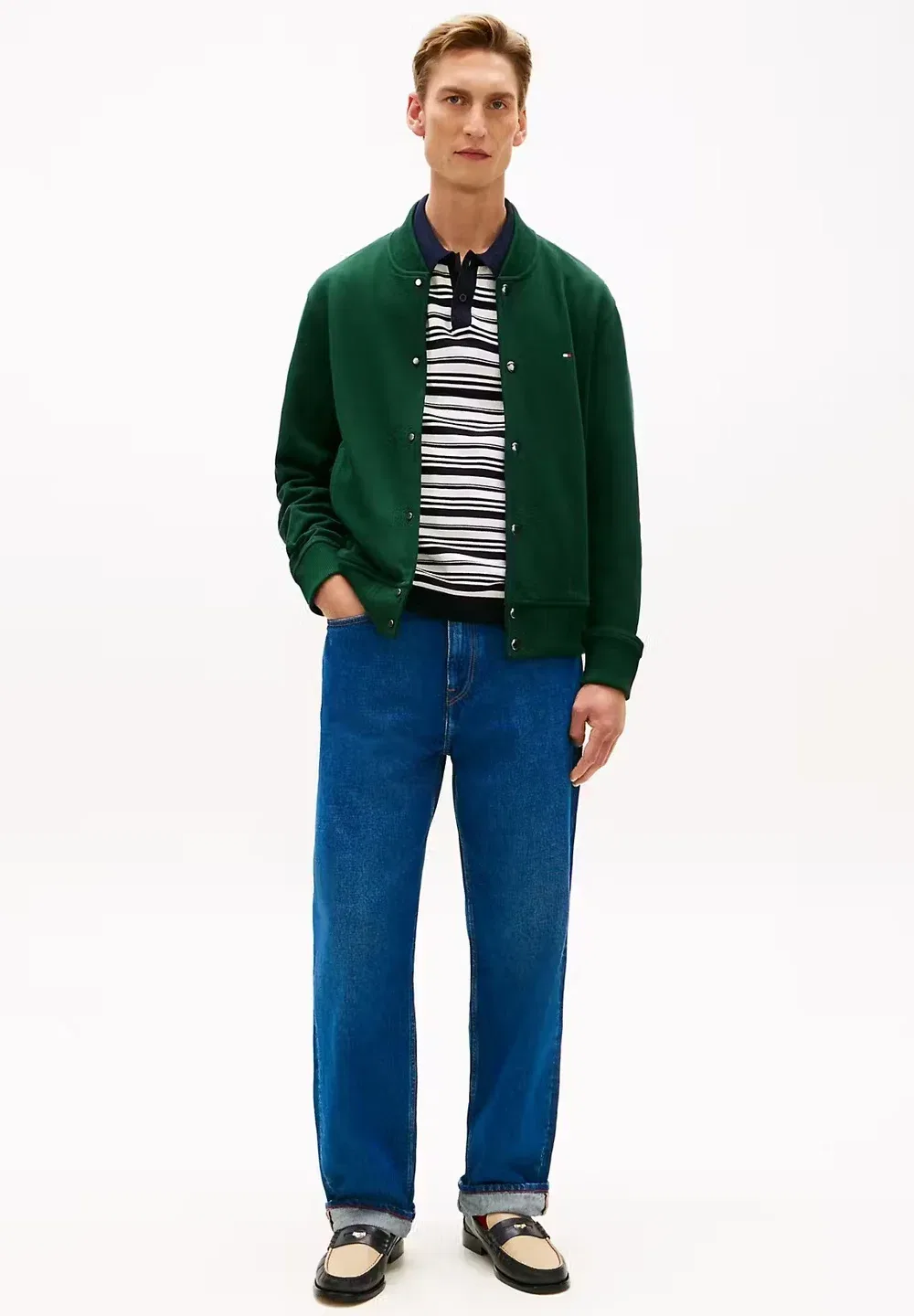 Mw0Mw42470 - куртка-бомбер Tommy Hilfiger, Verde — фото 2