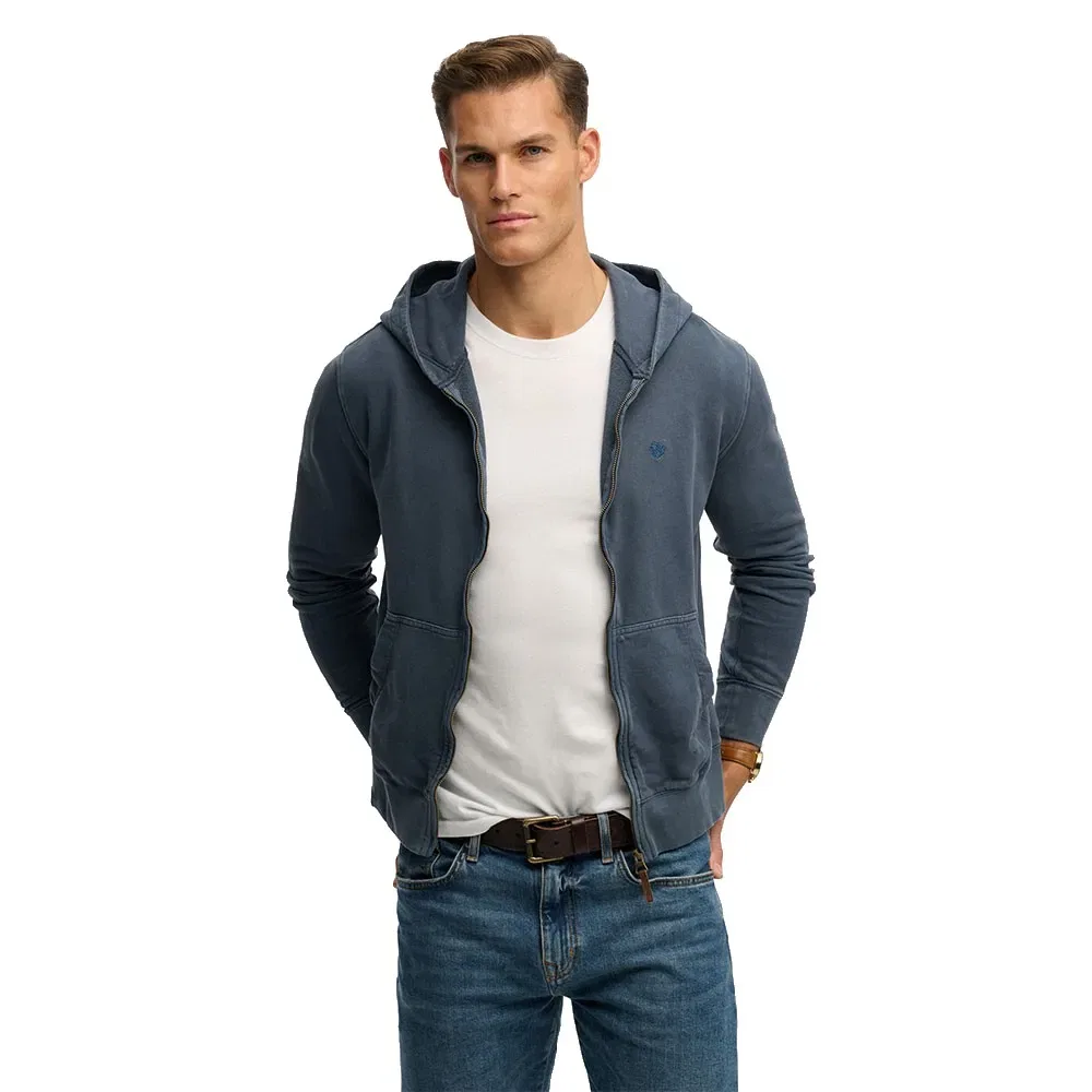 Худи на молнии Superdry Classic Essential, синий