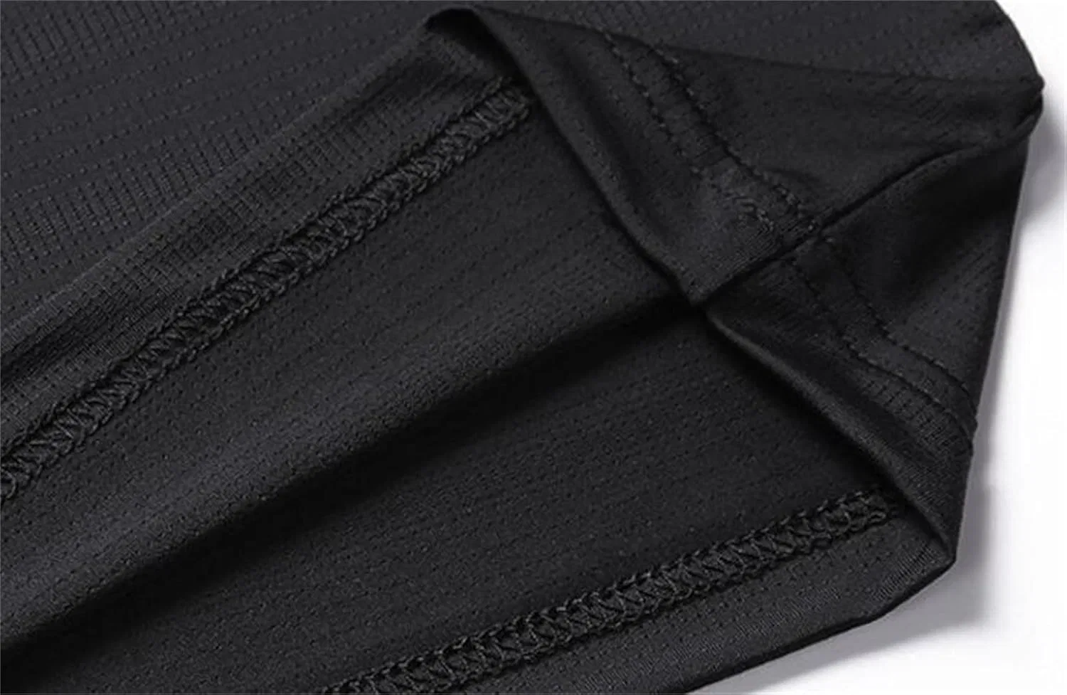 Мужская футболка свободного кроя с круглым вырезом, Black — фото 3