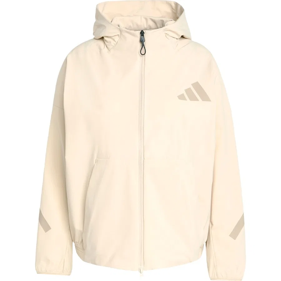 Женская куртка adidas Z.N.E. Dokuma Krem, Кремовый — фото 3