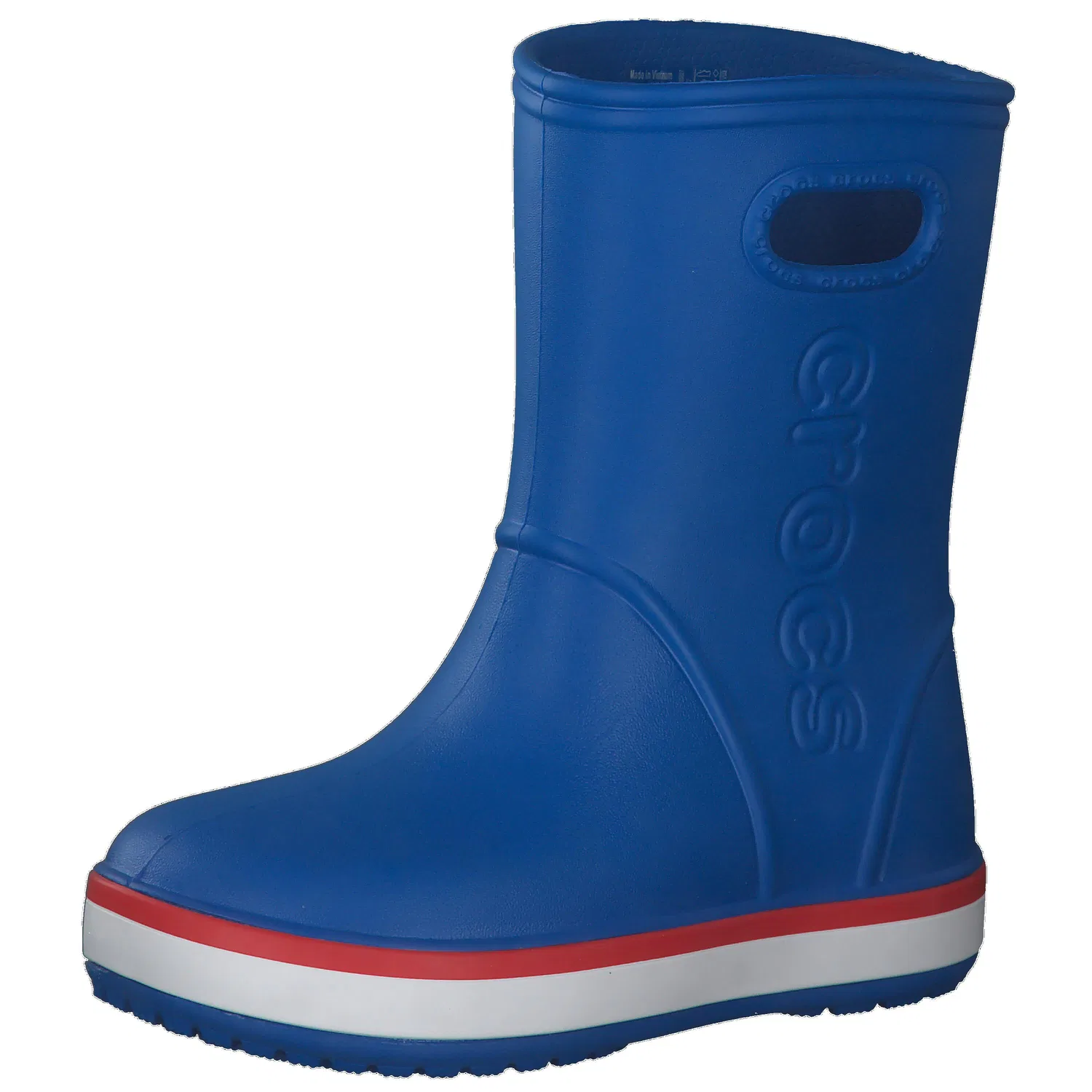 Детские резиновые сапоги Crocband Rain Boot K Crocs, Hellblau / Braun