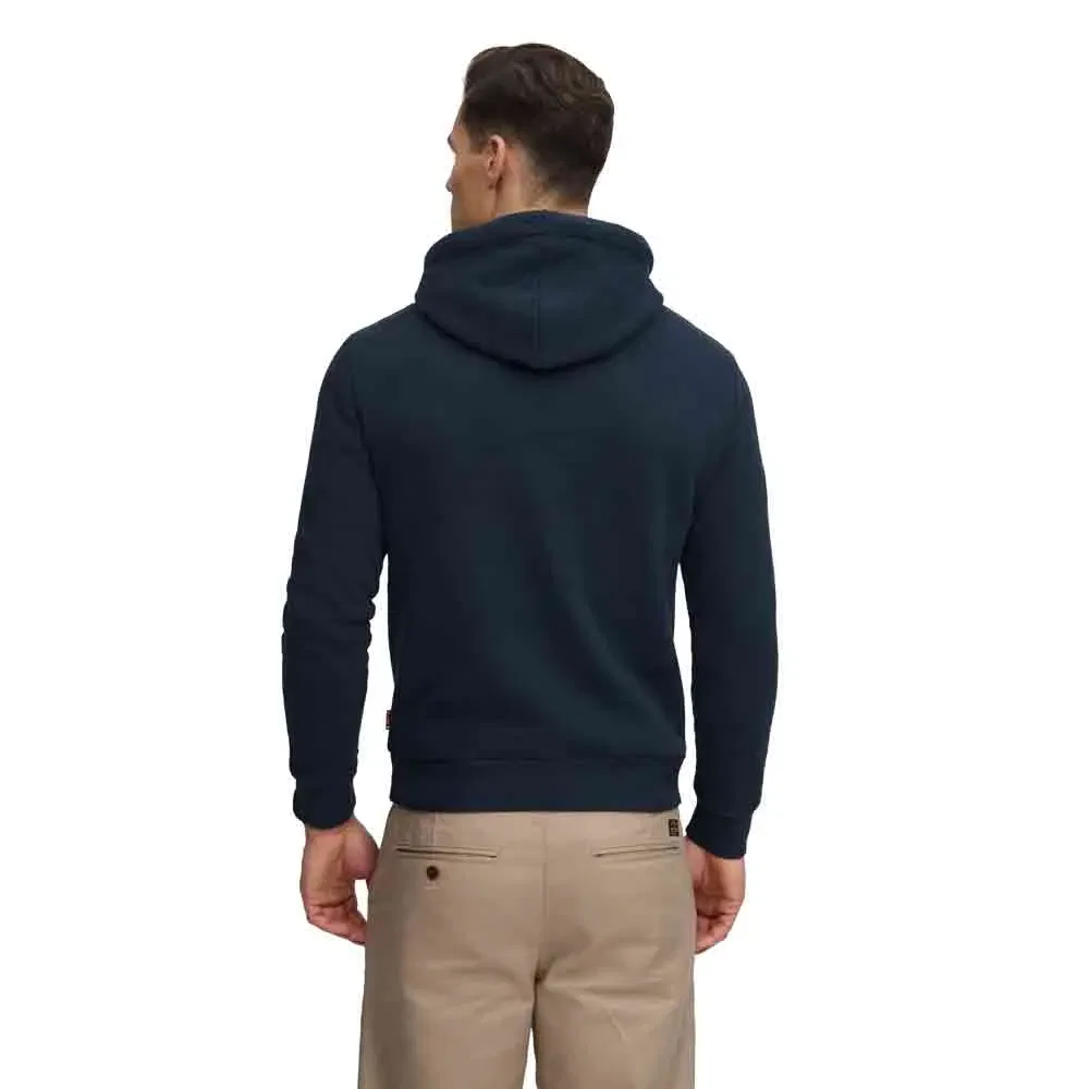 Худи Superdry Stacked, синий — фото 2