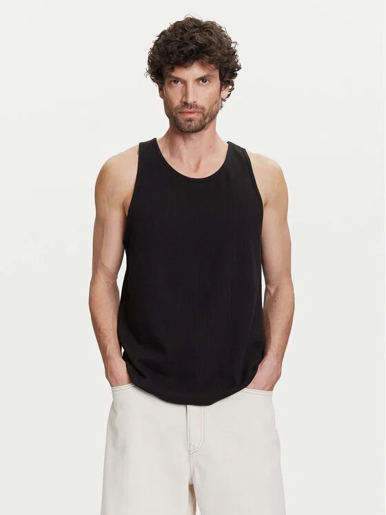 Майка regular fit Gap, черный