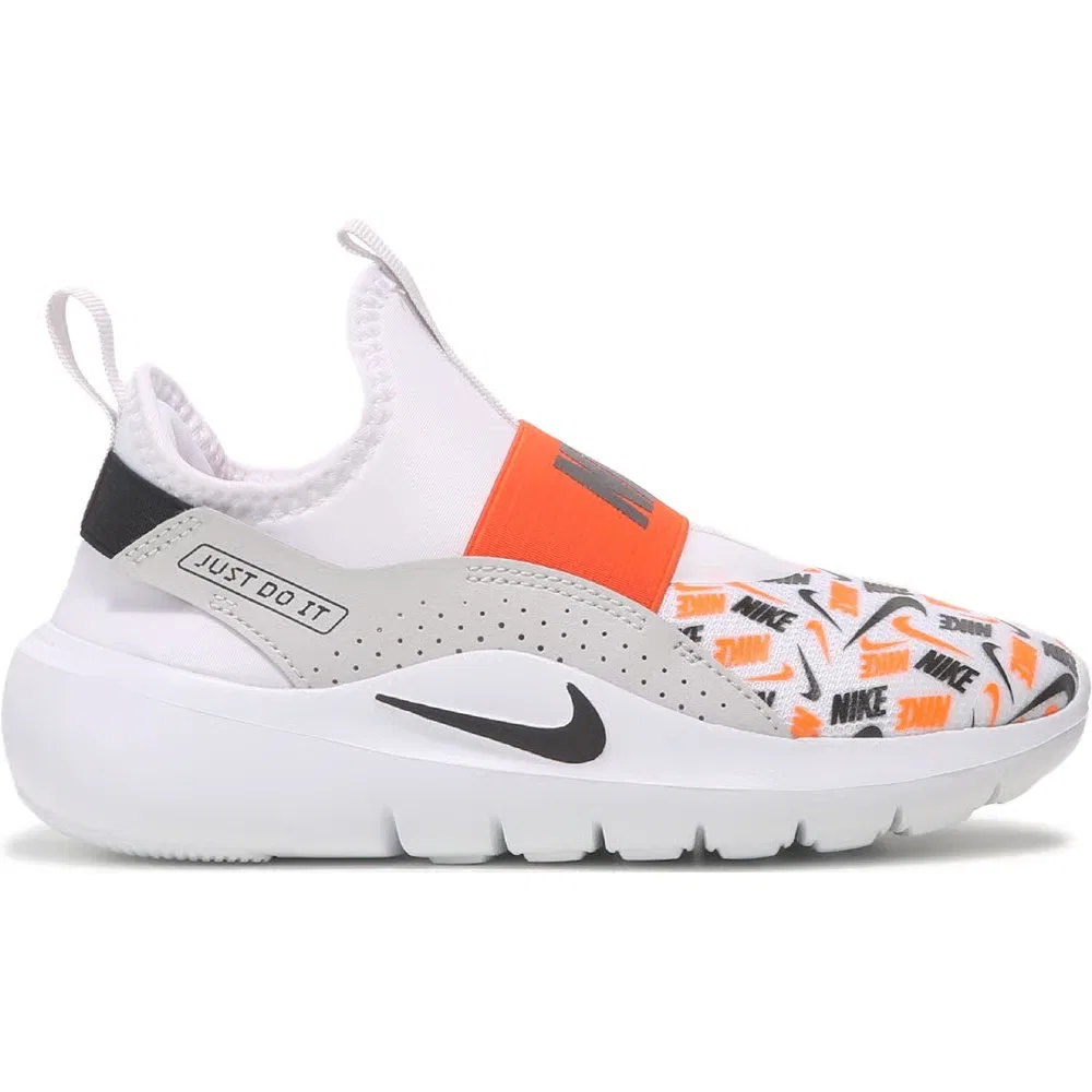 Детские кроссовки Flex Runner 4 без шнурков для малышей Nike, White Jdi — фото 2