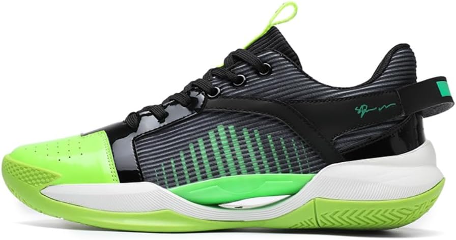 

Баскетбольные кроссовки Мужские кроссовки Беговые кроссовки Тренировочные модные спортивные Yafexin, зеленый