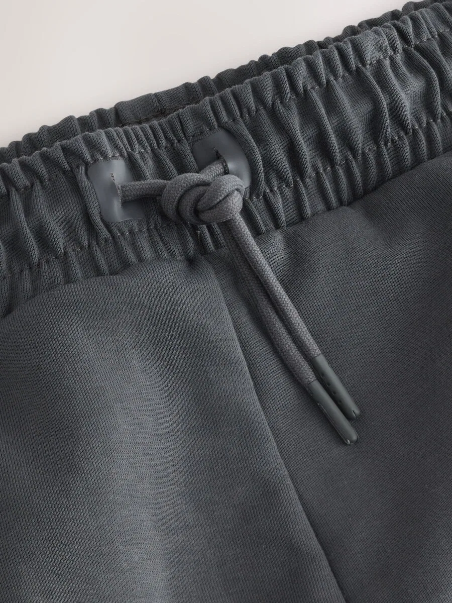 Зауженные брюки Next в стиле «Athleisure» темно-серого цвета — фото 2