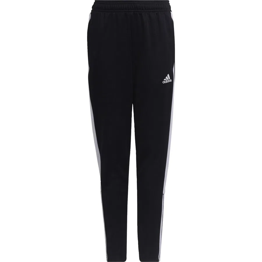 Детские спортивные штаны с AEROREADY и молниями по низу Tiro Essential Pants adidas, Черный — фото 4