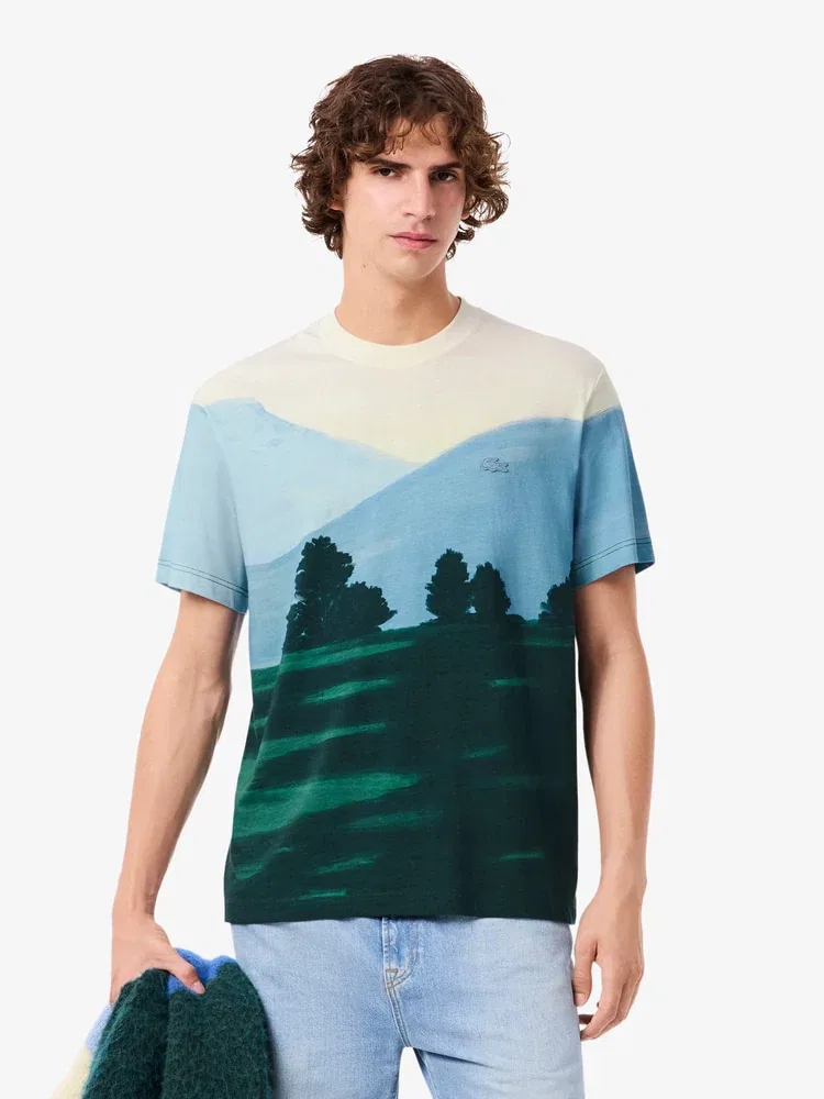 Футболка с принтом Holiday LACOSTE, TH5896-55N 9IX