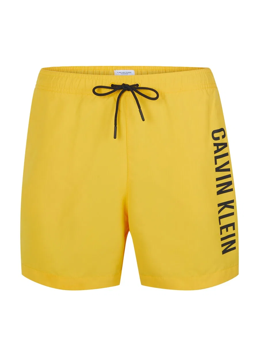 Плавки Calvin Klein желтого цвета
