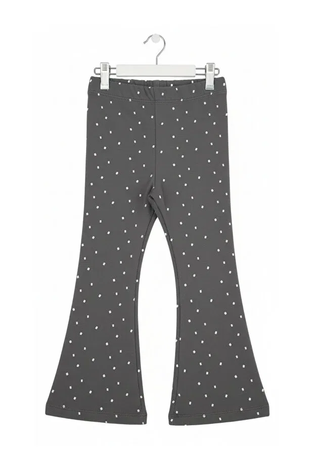 Детские леггинсы для девочек хлопковые Basics Mama Yoyo Baby&Kids, Gri — фото 3