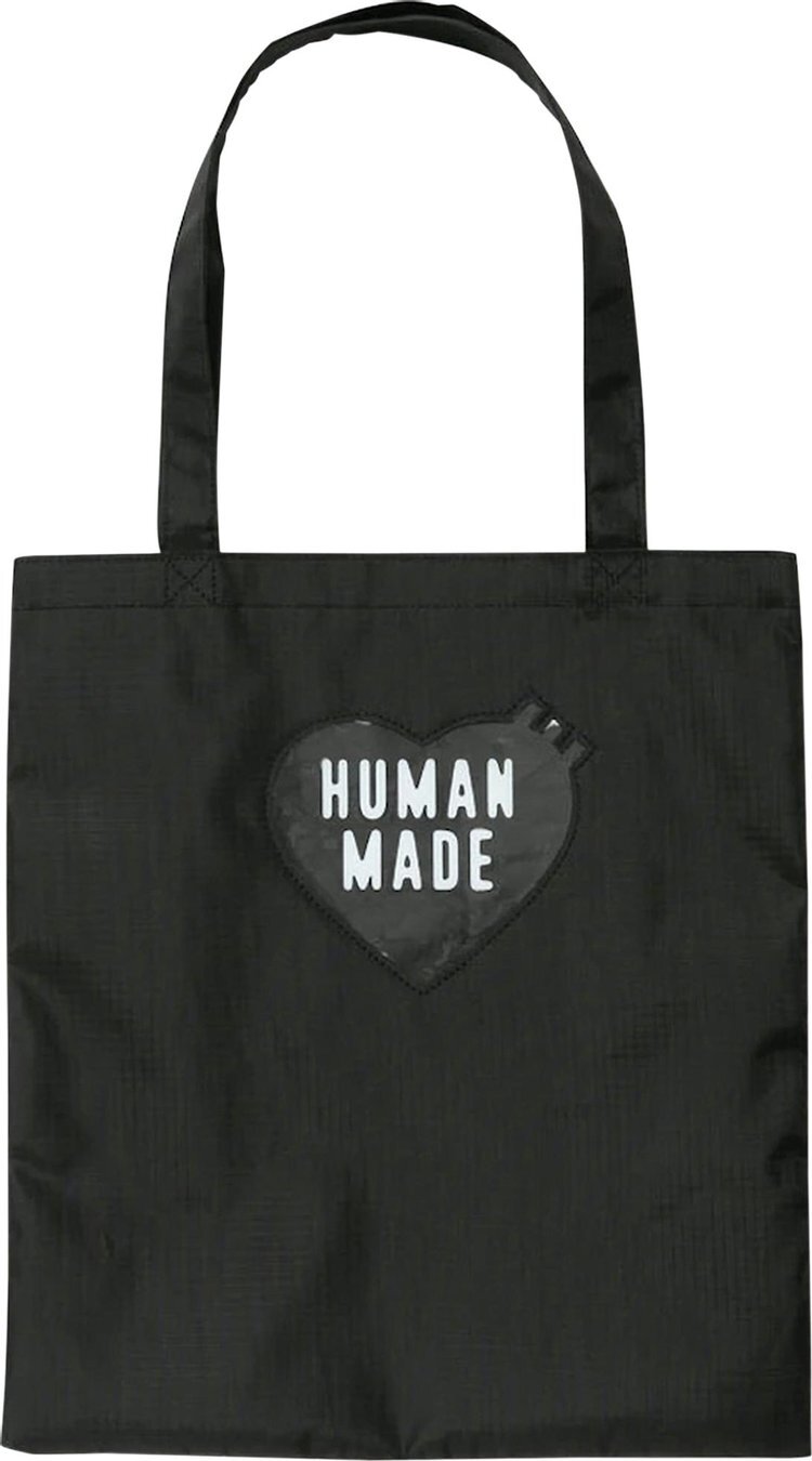 

Сумка Human Made Nylon Ripstop Heart Tote Bag Black, черный