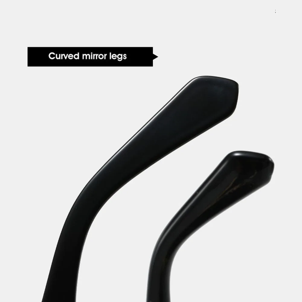 

Солнцезащитные очки без оправы большого размера для женщин и мужчин. Женские солнцезащитные очки без оправы с защитой от УФ-излучения UV400 TKKTLLT, Gold-brown