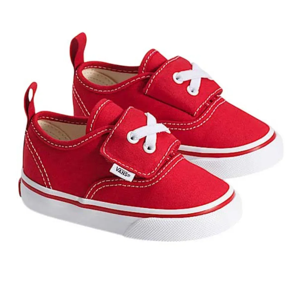 Кроссовки Authentic Elastic V Vans, красный — фото 2