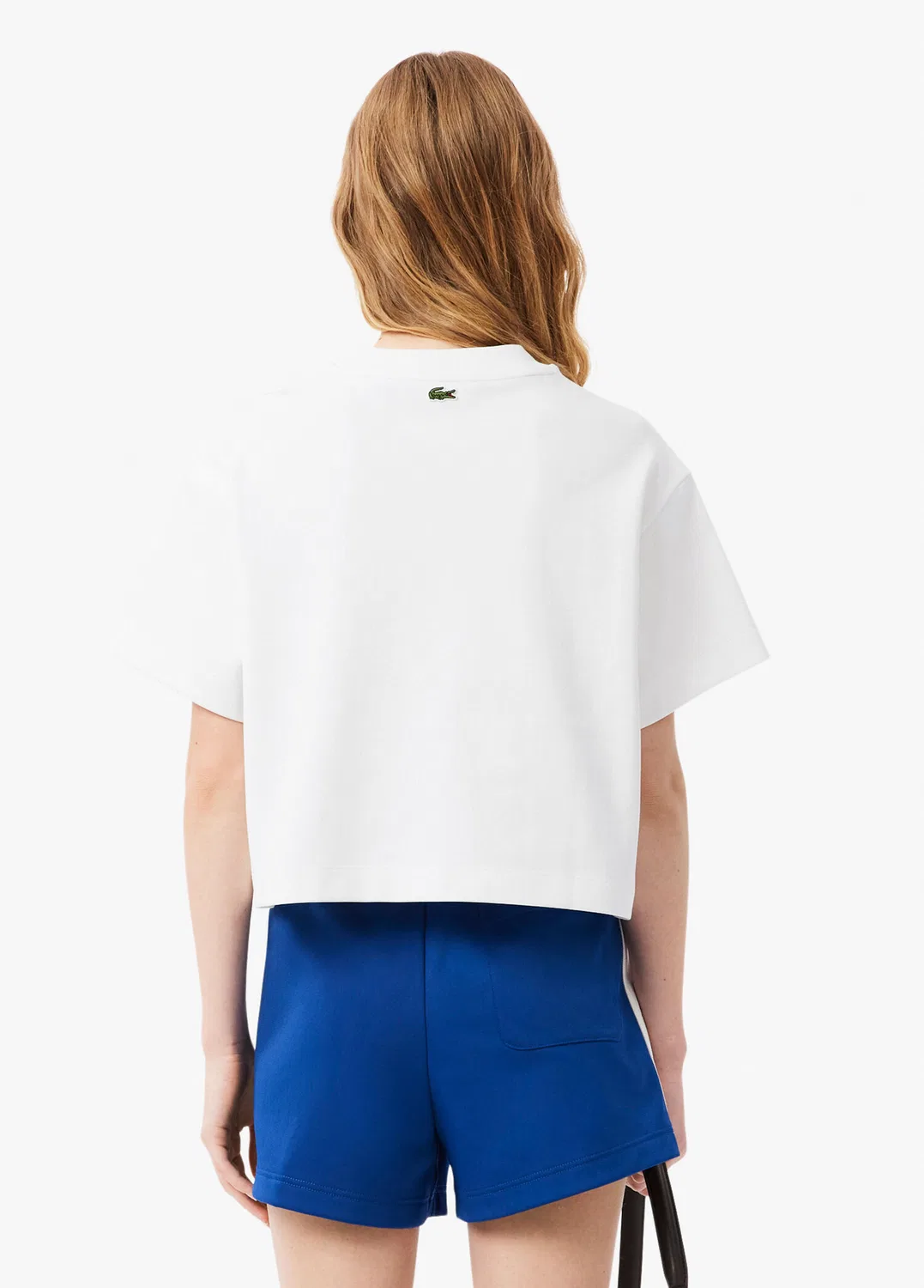 Футболка Lacoste Oversize, белый — фото 3