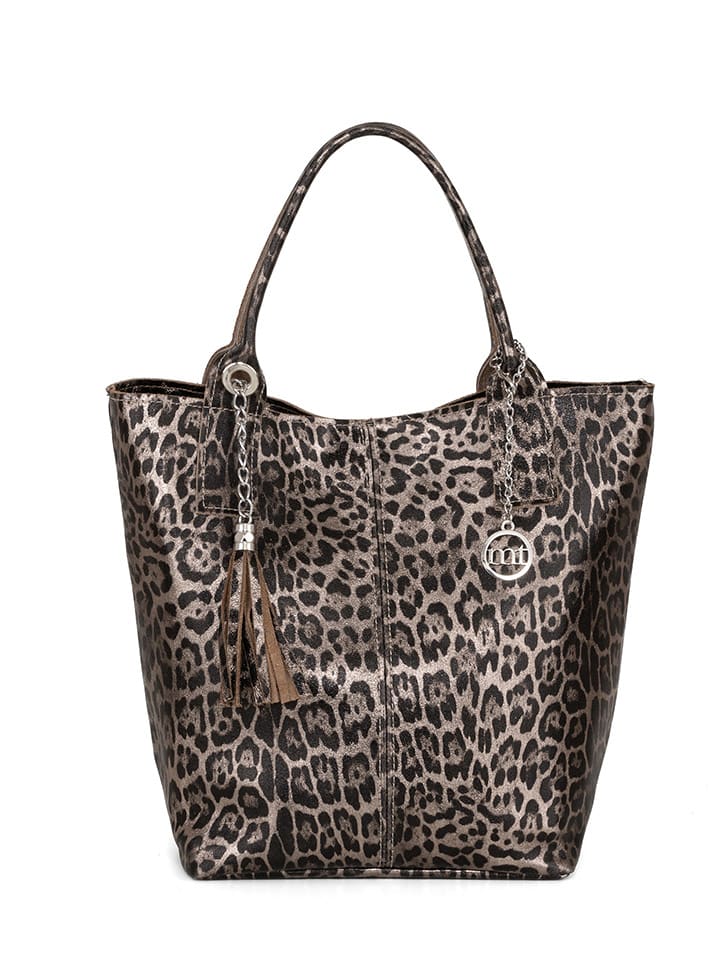 

Шоппер Mia Tomazzi Leder-Shopper Barozzi, цвет Taupe