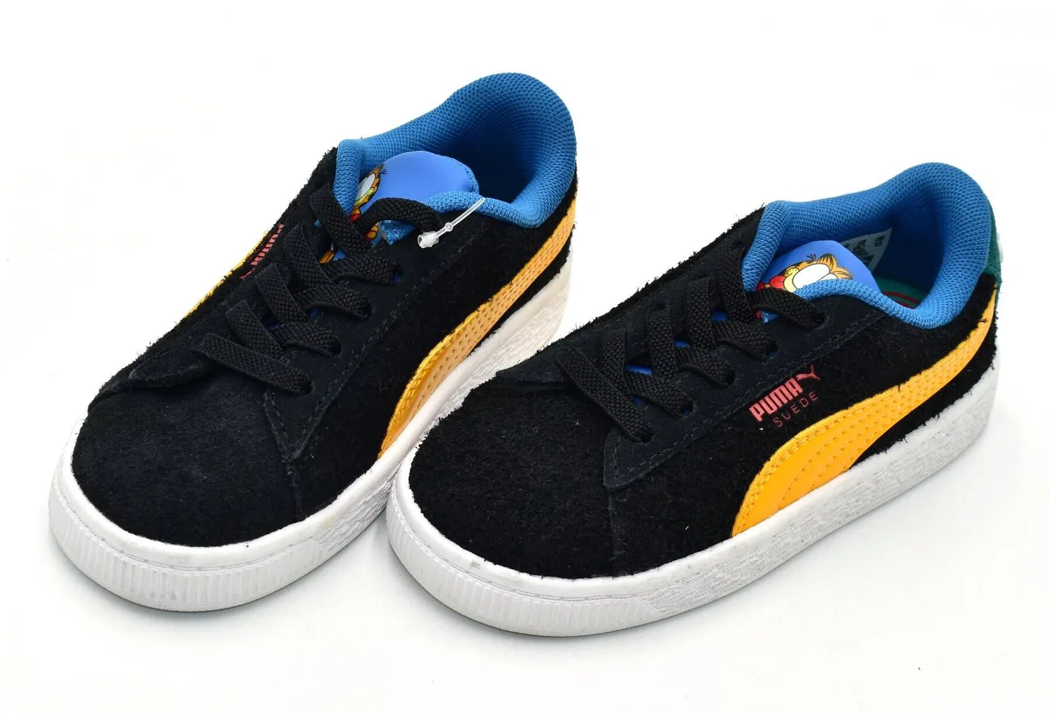 Детские кроссовки с принтом Sede Garfield Puma, Schwarz — фото 4