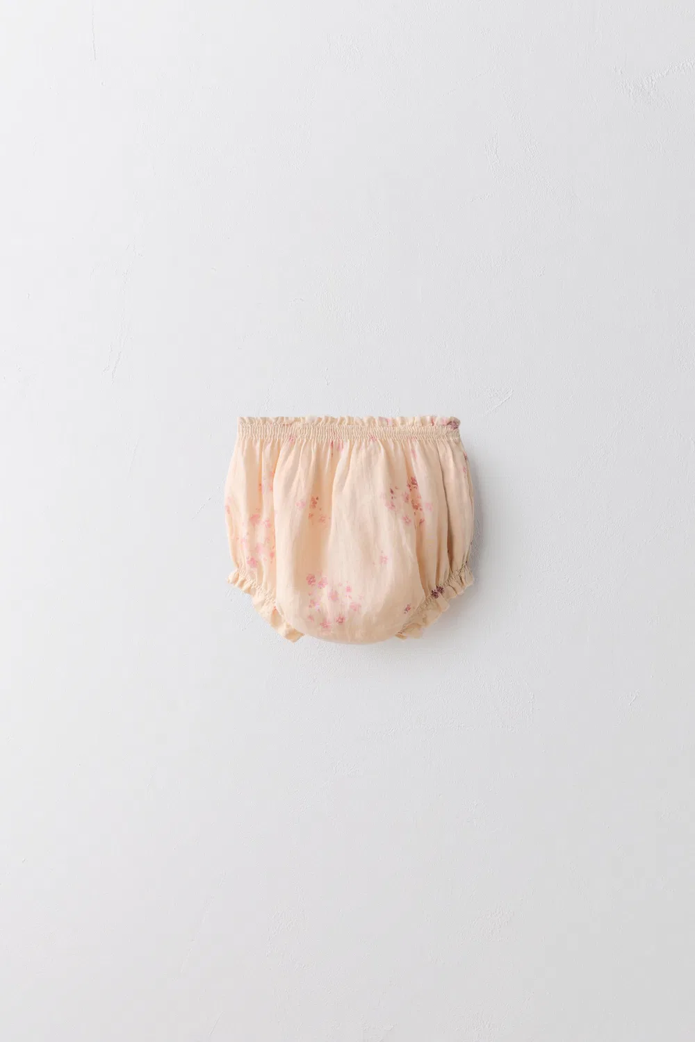 Трусы-слипы из 100% рами с цветочным принтом, лимитированная серия ZARA, Pinks — фото 2