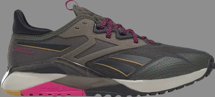 

Кроссовки wmns nano x2 tr adventure 'army green proud pink' Reebok, зеленый, Зеленый;серый, Кроссовки wmns nano x2 tr adventure 'army green proud pink' Reebok, зеленый