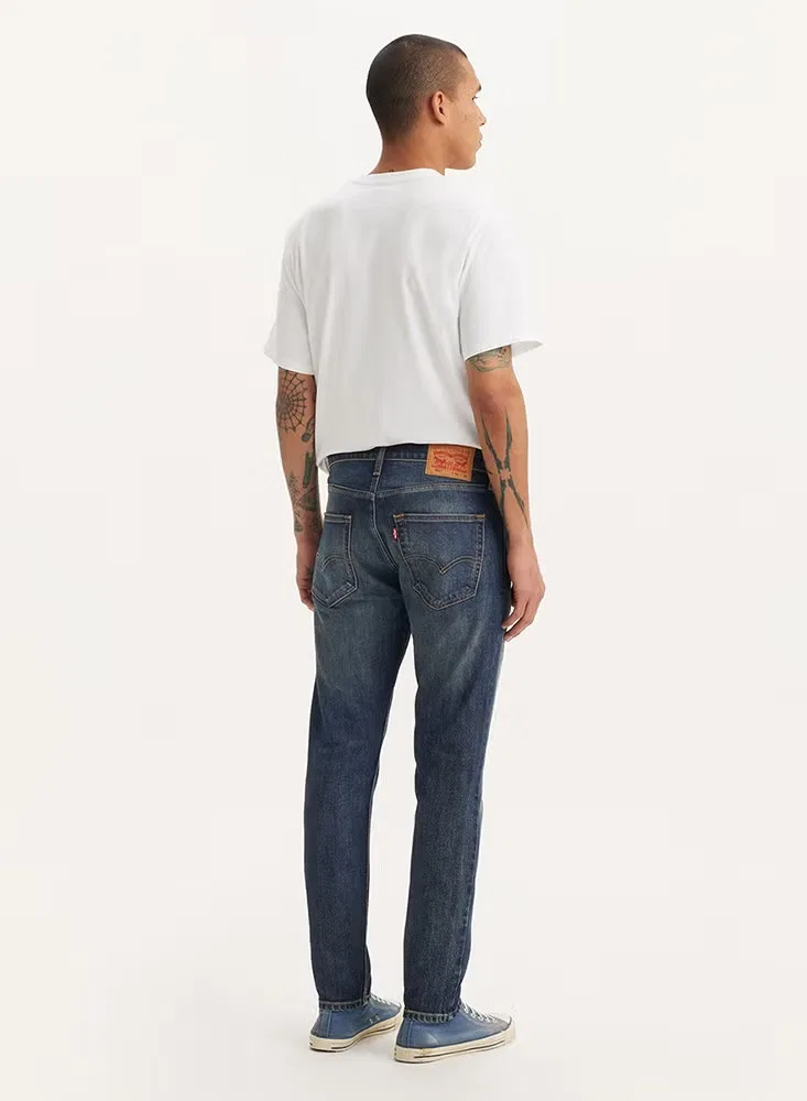 Джинсы зауженные с посадкой Slim Taper 512 Levi'S, индиго — фото 3