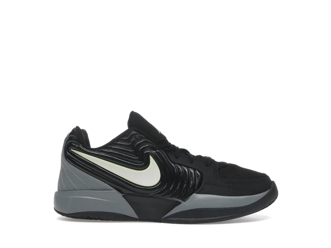 Детские кроссовки для баскетбола Nike Ja 2 Nike, Black/Phantom/Light Smoke Grey/Light Lemon Twist