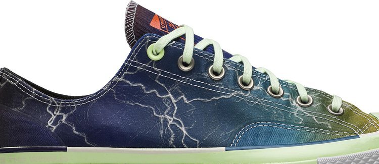 Кроссовки Converse Pigalle x Chuck 70 Low Lightning Storm, разноцветный — фото 2