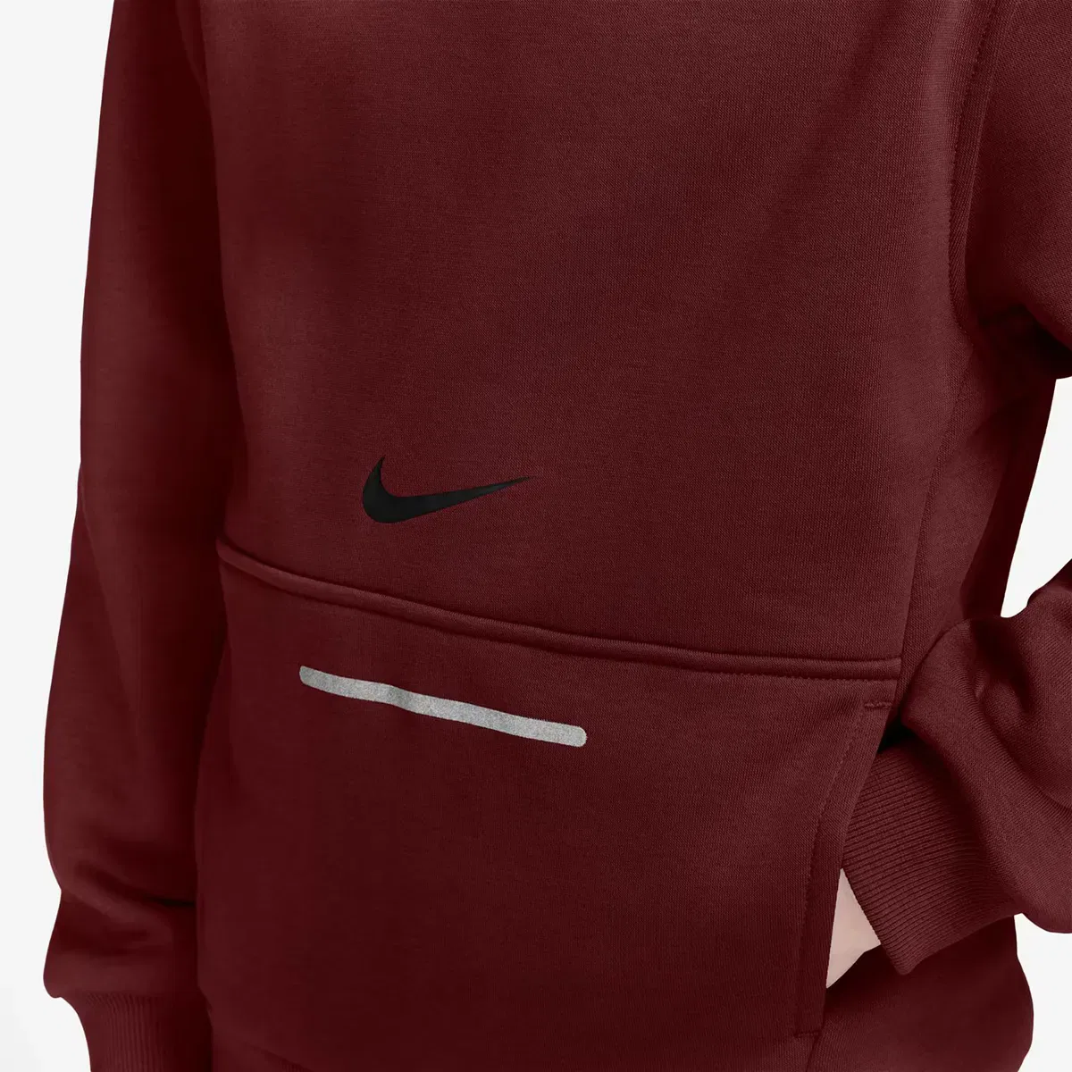 Детская худи Nike Sportswear Club Fleece, Burdeos — фото 3