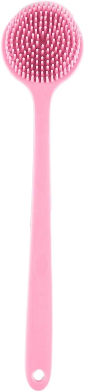 Щетка для тела с длинной ручкой, Generisch, 1 шт, Pink