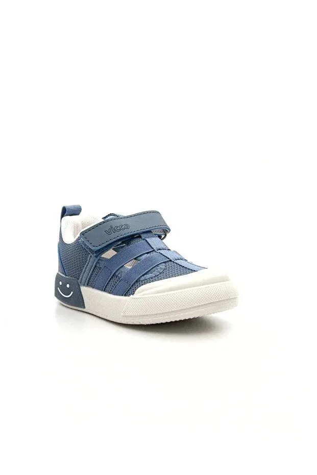 Детские кроссовки для девочек со светодиодной подсветкой Vicco, Blue — фото 2