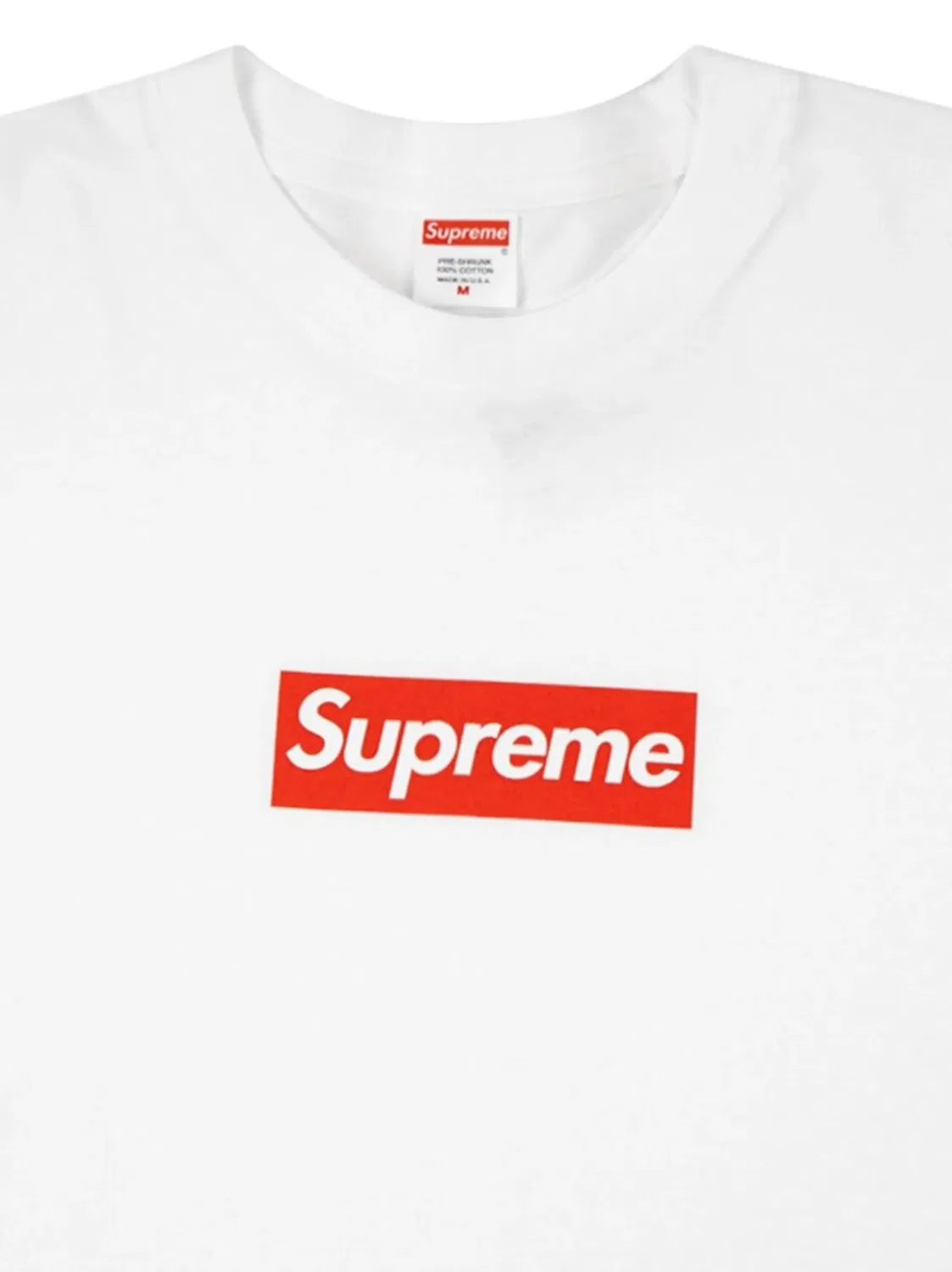 Supreme Футболка Box Logo с длинными рукавами белая — фото 3