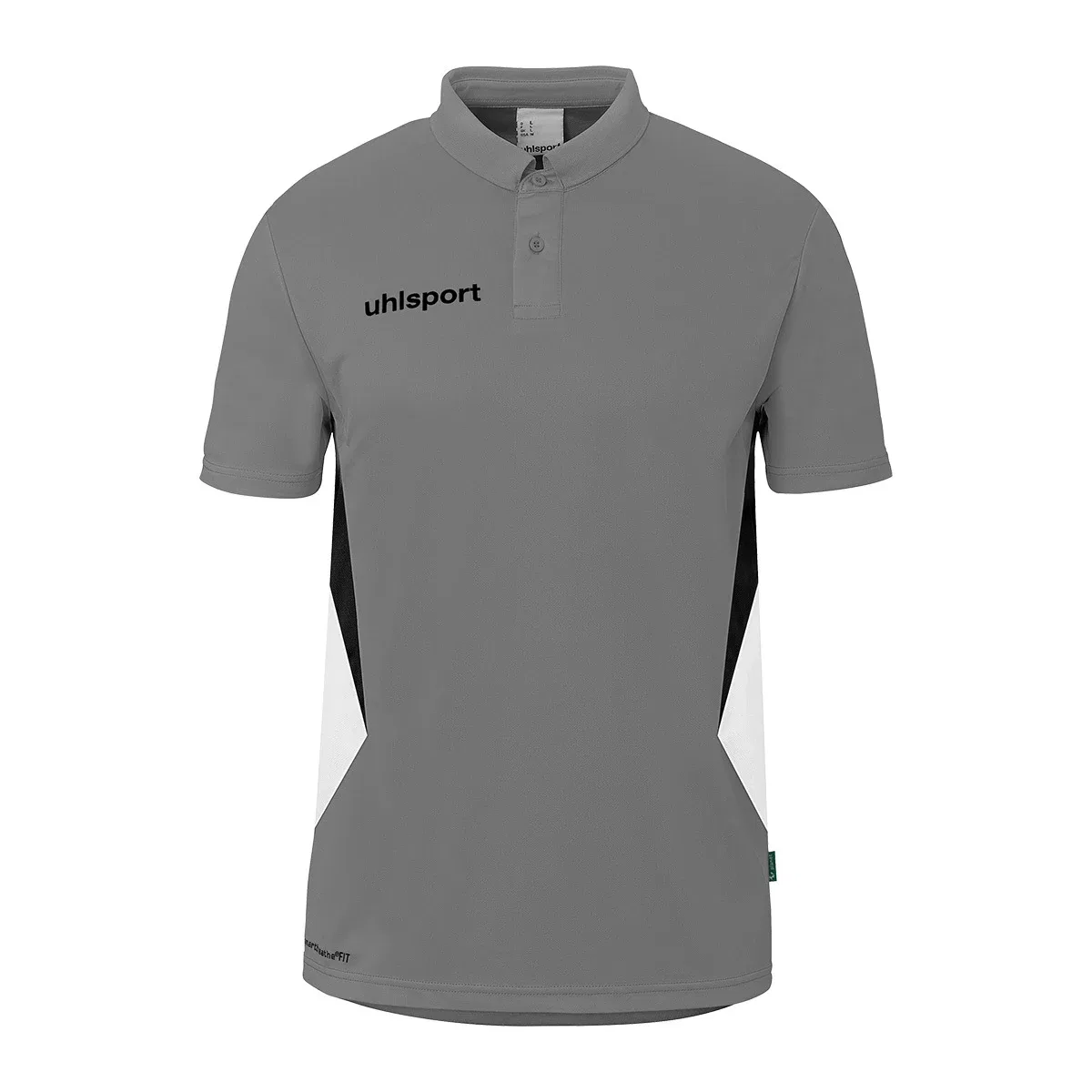 Поло Equipe 29 Kids Uhlsport, серый камень/белый/черный