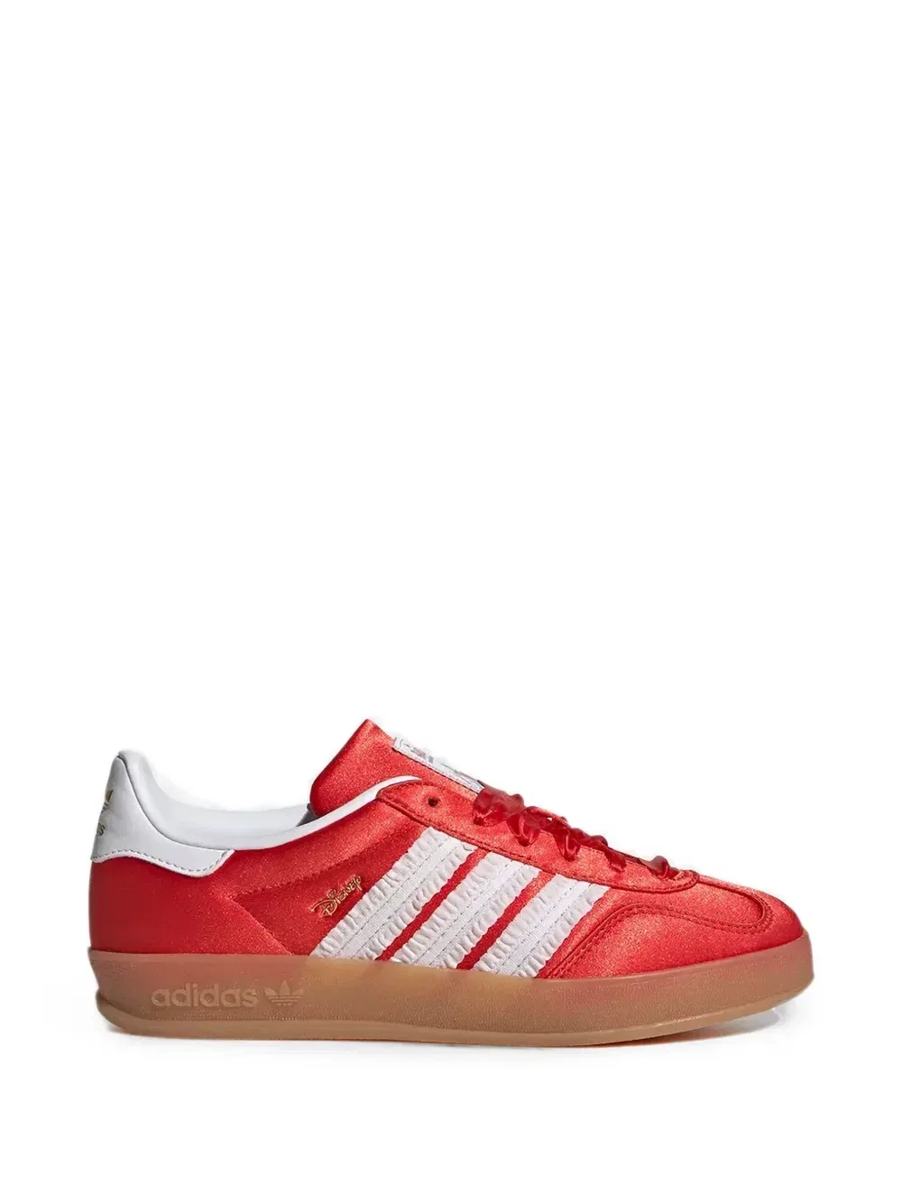 Детские кроссовки X Disney Alice in Wonderland Gazelle с рюшами Adidas Kids, красный