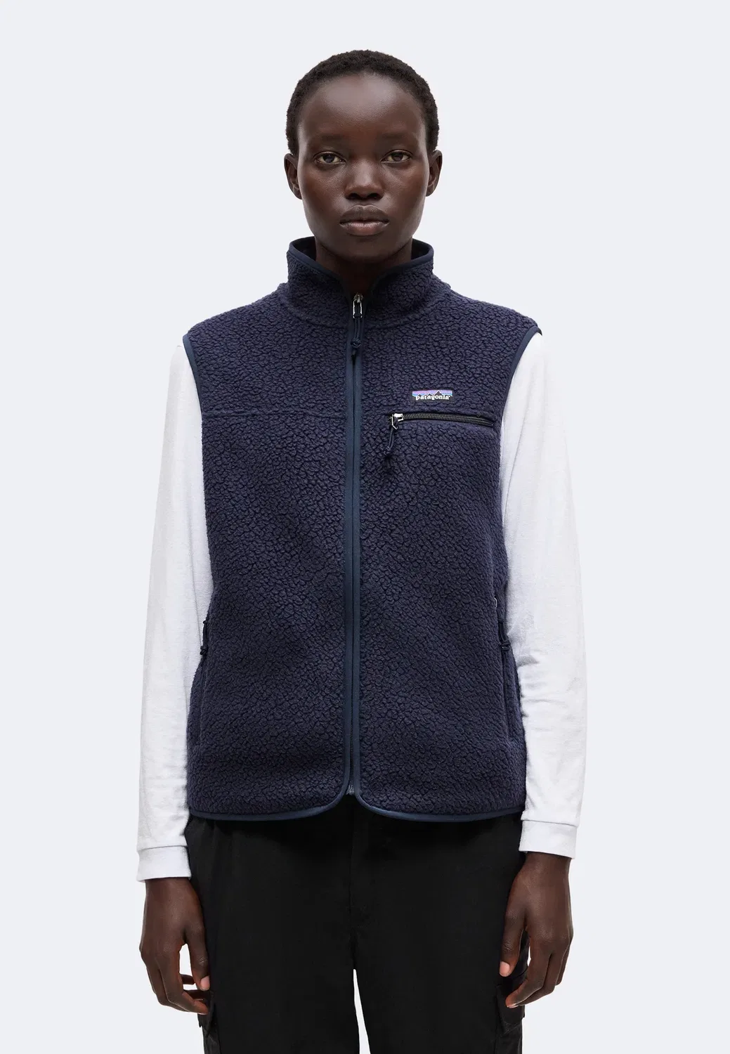 Жилет в стиле ретро Patagonia, Sunken Blue