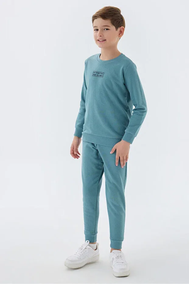 Детский спортивный костюм с принтом U.S. Polo Assn., Green