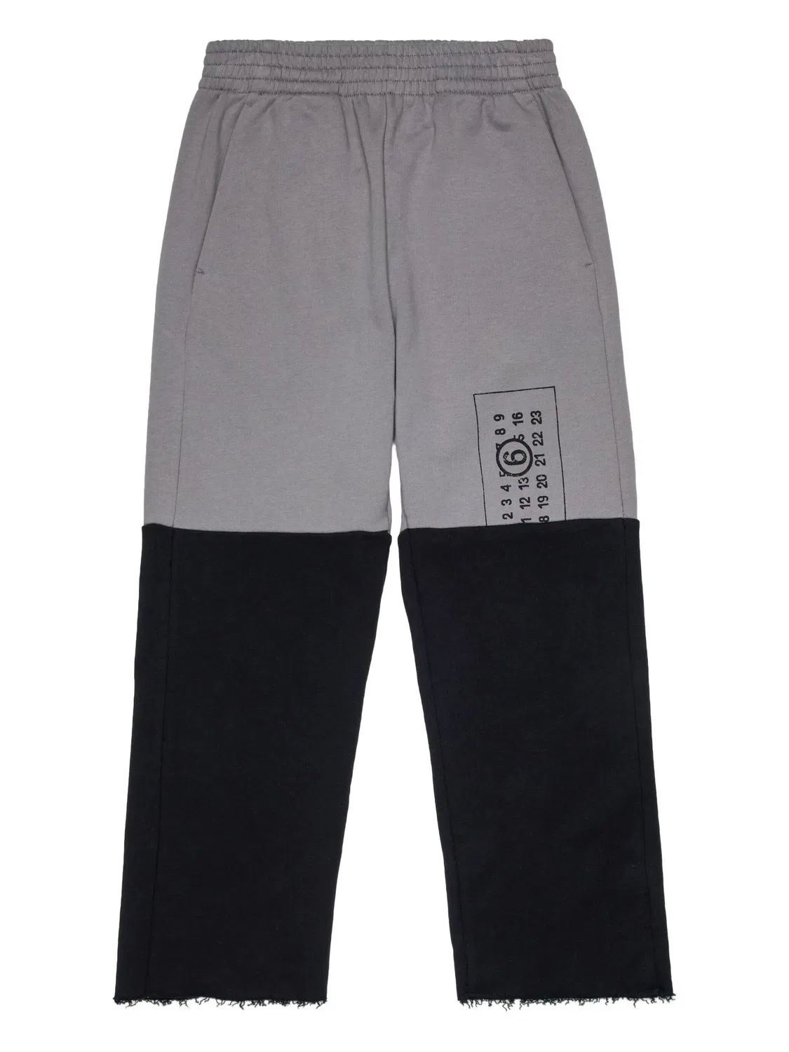 Спортивные брюки с панелями MM6 Maison Margiela, серый