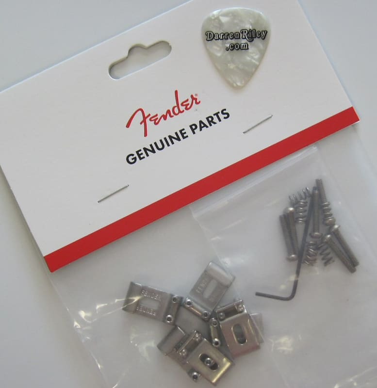 

Комплект седел Fender Road Worn Aged Stratocaster Bridge 0997203000 Road Worn Strat Bridge Saddles Kit 0997203000