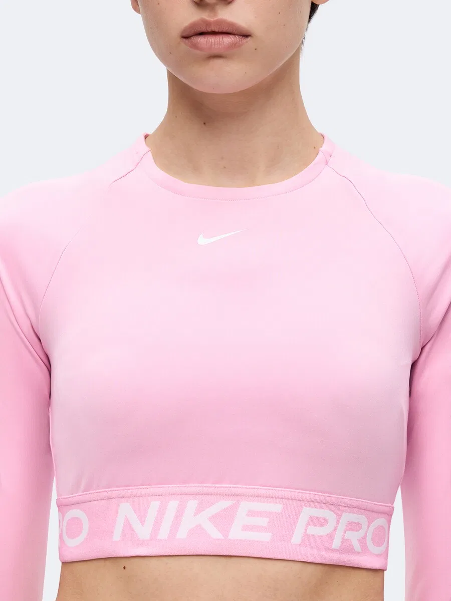 Спортивная футболка NIKE Performance Shirt 'PRO' светло-розового цвета — фото 4
