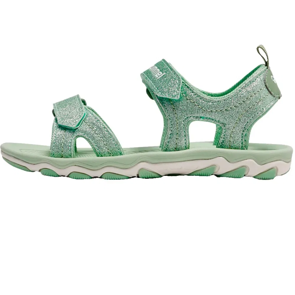 Сандалии Glitter Hummel, зеленый