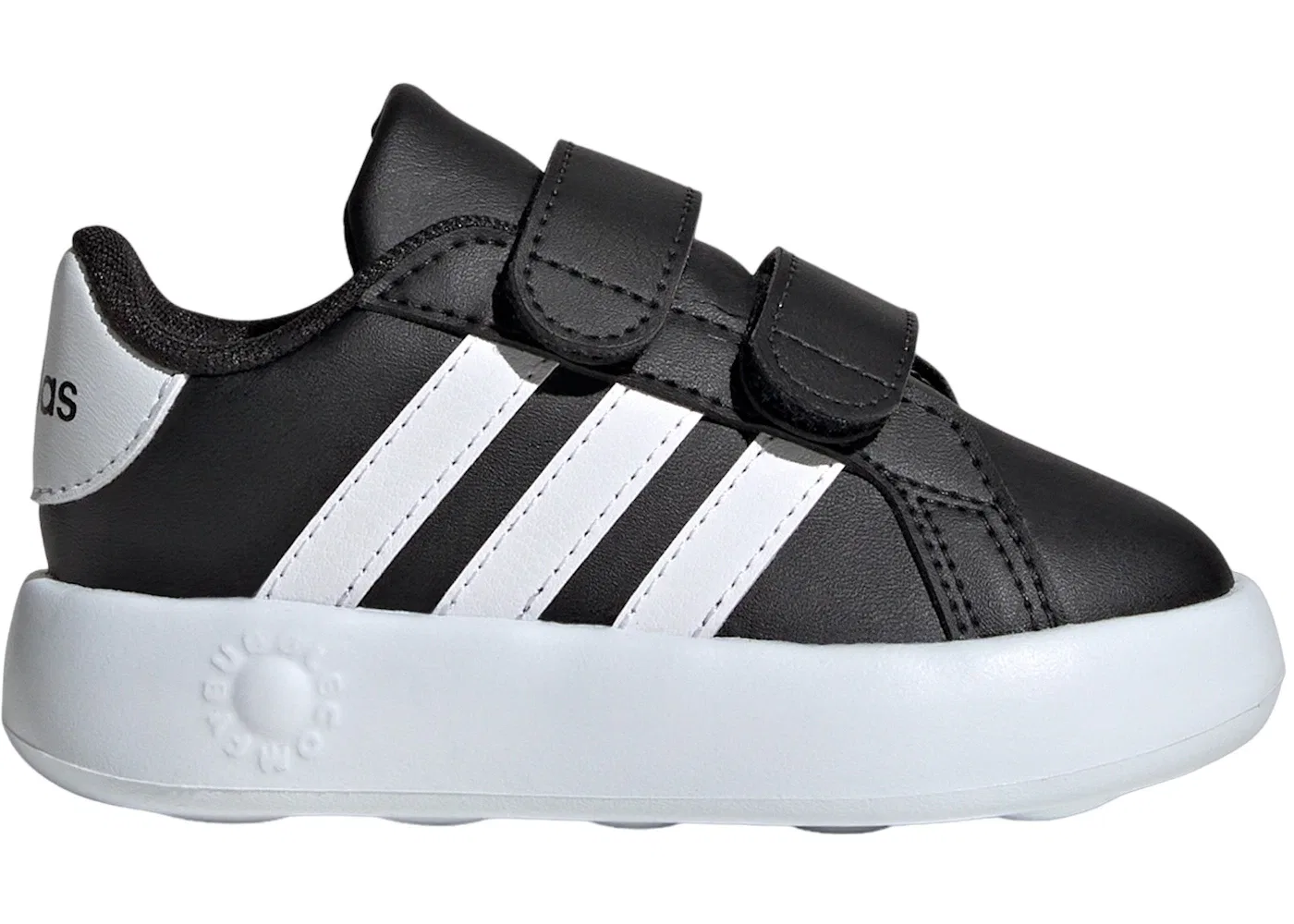 Детские кроссовки Lifestyle Adidas Grand Court 2.0, Core Black/Cloud White/Core Black