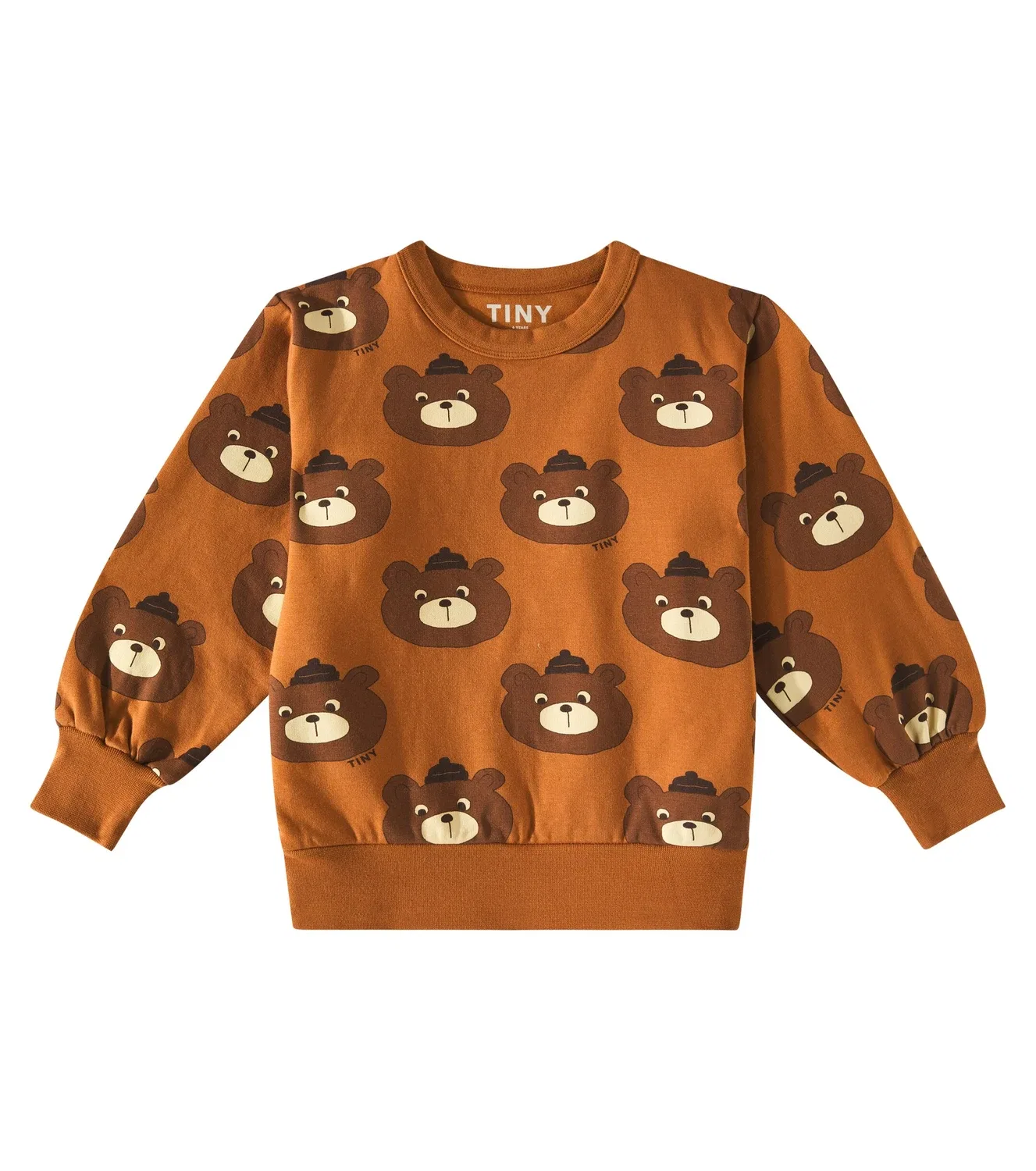 Свитшот хлопковый Tinycottons, Brown