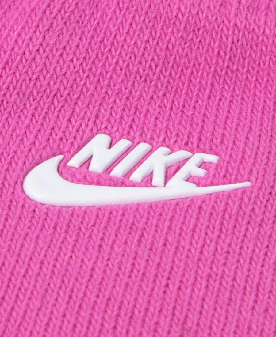 Комплект из шапки и перчаток Nike Gradient Peak Pom, Playful Pink — фото 4