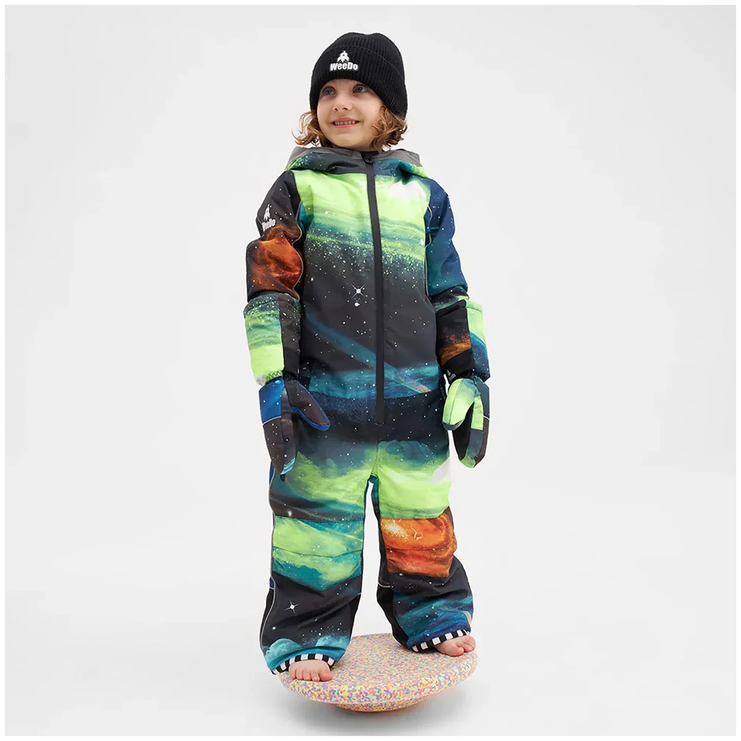 Детский комбинезон-снегокостюм с утеплителем COSMO SPACE WeeDo Funwear, Space Print — фото 3