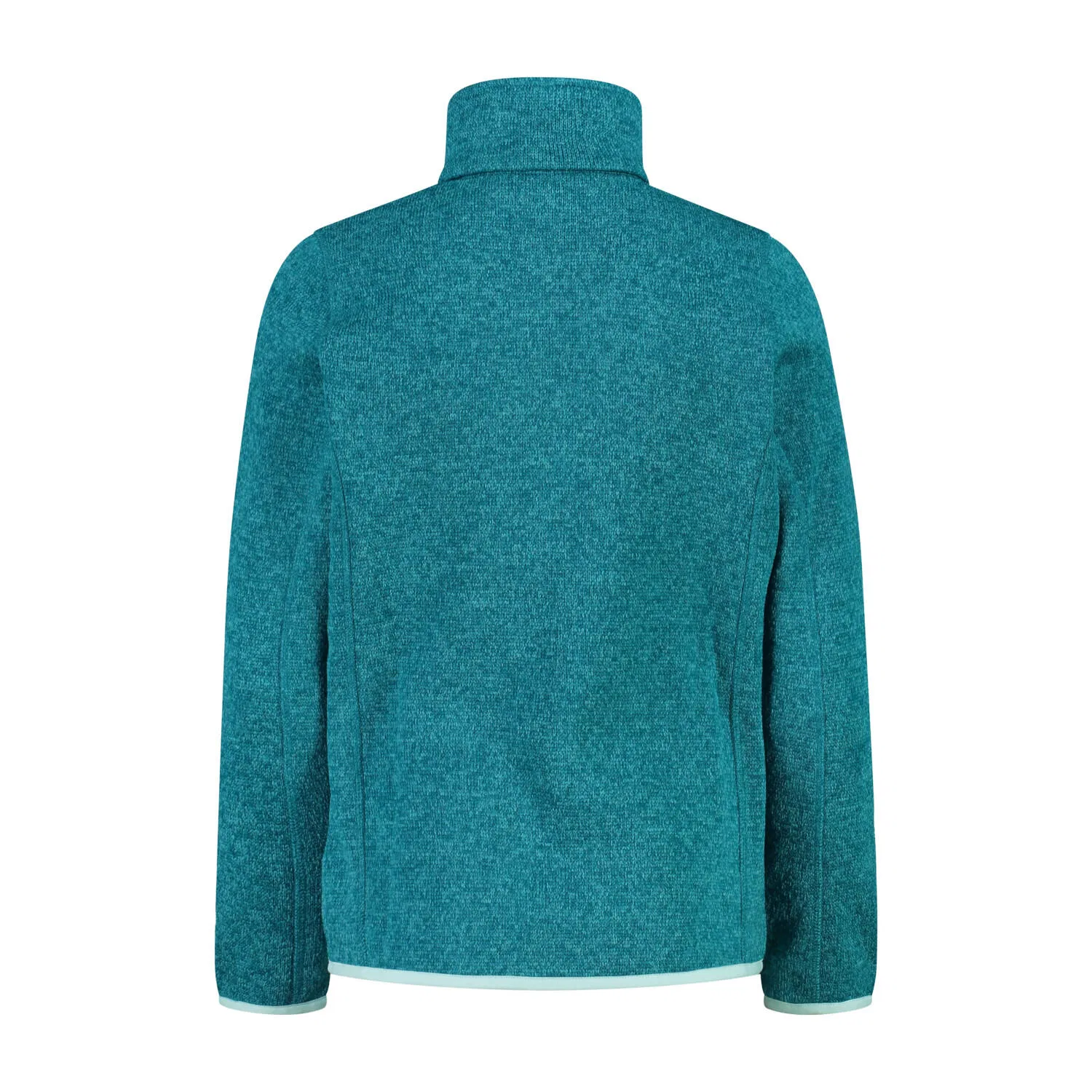Детская флисовая куртка Knit-Tech CMP, Цвет Turkis Pastellblau Weiss — фото 4