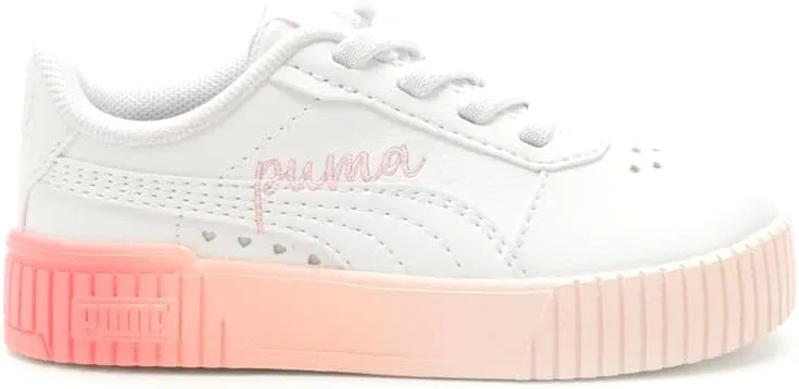 Детские кроссовки для девочек с принтом Lots of Love PUMA, Pink